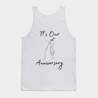 It's Our Fourteenth Anniversary Tank Top